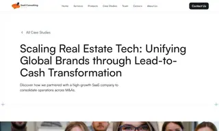 Preview of the High-growth SaaS Company Case Study