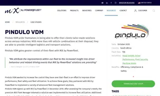 Preview of the Pindulo VDM Case Study