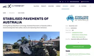 Preview of the Stabilised Pavements of Australia (spa) Case Study