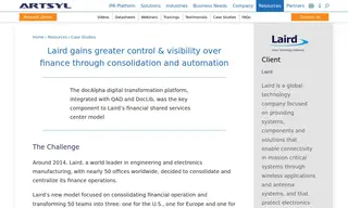 Preview of the Laird Case Study