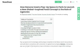 Preview of the Danone Case Study