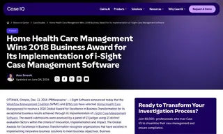 Preview of the Home Health Care Management Case Study