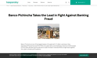 Preview of the Banco Pichincha Case Study
