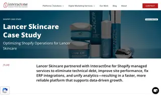 Preview of the Lancer Skincare Case Study