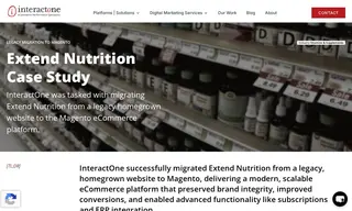 Preview of the Extend Nutrition Case Study