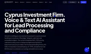Preview of the Cyprus Investment Firm Case Study