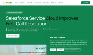 Preview of the Australian Consumer Goods Retailer Case Study