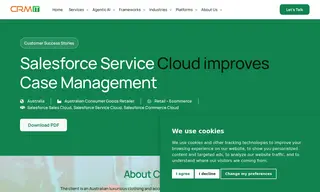 Preview of the Australian Consumer Goods Retailer Case Study