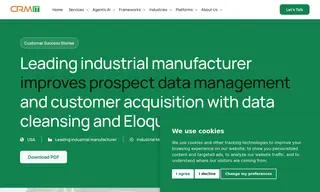 Preview of the Leading Industrial Manufacturer Case Study