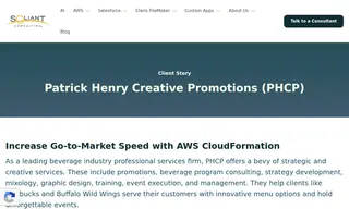 Preview of the Patrick Henry Creative Promotions (phcp) Case Study