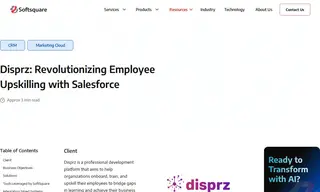 Preview of the Disprz Case Study