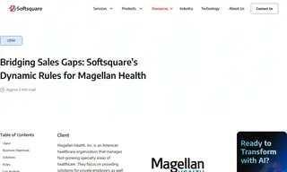 Preview of the Magellan Health Case Study