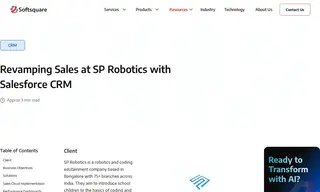 Preview of the SP Robotics Case Study