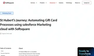 Preview of the St Hubert BBQ Ltd Case Study