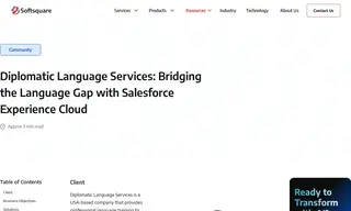 Preview of the Diplomatic Language Services Case Study