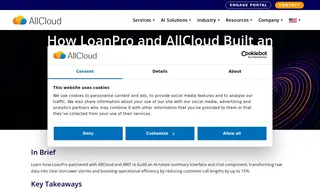 Preview of the LoanPro Case Study