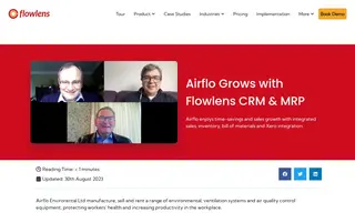 Preview of the Airflo Envirorental Ltd Case Study