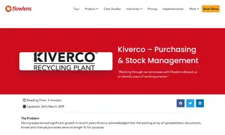 Preview of the Kiverco Case Study