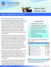 Preview of the Reach Healthcare Services Case Study
