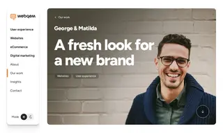 Preview of the George & Matilda Eyecare Case Study