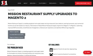 Preview of the Mission Restaurant Supply Case Study