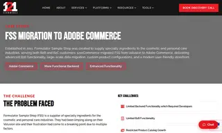 Preview of the Formulator Sample Shop Case Study