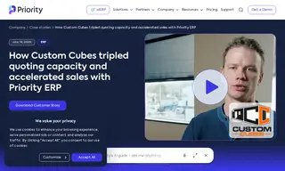 Preview of the Custom Cubes Case Study