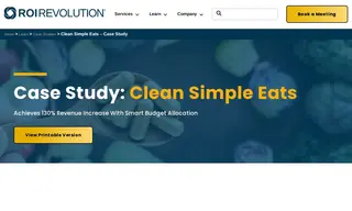 Preview of the Clean Simple Eats Case Study