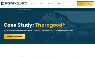 Preview of the Thorogood Case Study