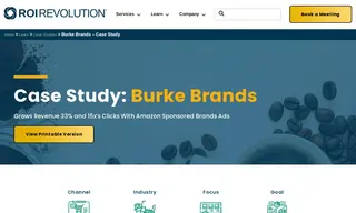 Preview of the Burke Brands Case Study