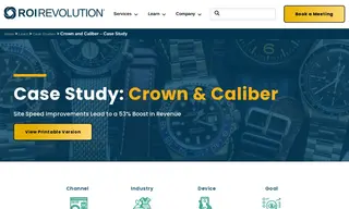 Preview of the Crown & Caliber Case Study