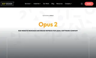 Preview of the Opus 2 Case Study