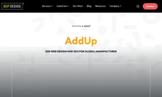 Preview of the AddUp Case Study