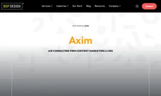 Preview of the Axim Case Study