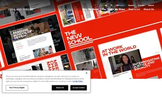 Preview of the The New School Case Study