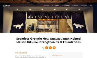 Preview of the Maison Kitsuné Japan Case Study