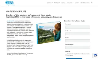 Preview of the Garden of Life Case Study