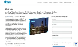 Preview of the Tronox Case Study