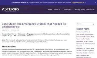 Preview of the The District Case Study