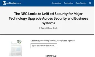 Preview of the NEC Group Case Study