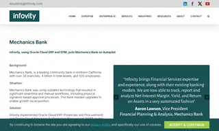 Preview of the Mechanics Bank Case Study