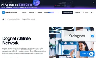 Preview of the Dognet Affiliate Network Case Study