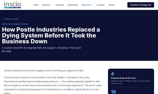 Preview of the Postle Industries Case Study