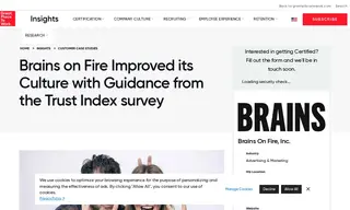 Preview of the Brains on Fire, Inc Case Study