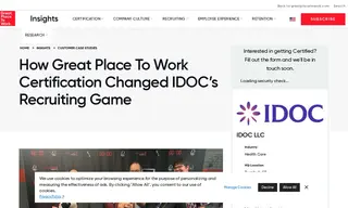 Preview of the IDOC LLC Case Study