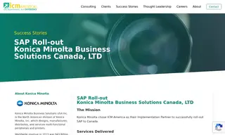 Preview of the Konica Minolta Business Solutions Canada, LTD Case Study