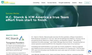 Preview of the H.C. Starck Case Study