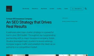 Preview of the Fortune 500 Insurance Company Case Study