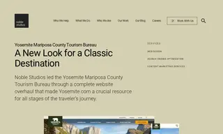 Preview of the Yosemite Mariposa County Tourism Bureau Case Study