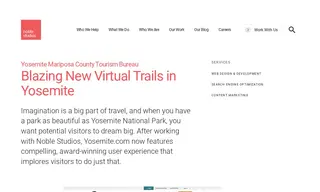 Preview of the Yosemite Mariposa County Tourism Bureau Case Study